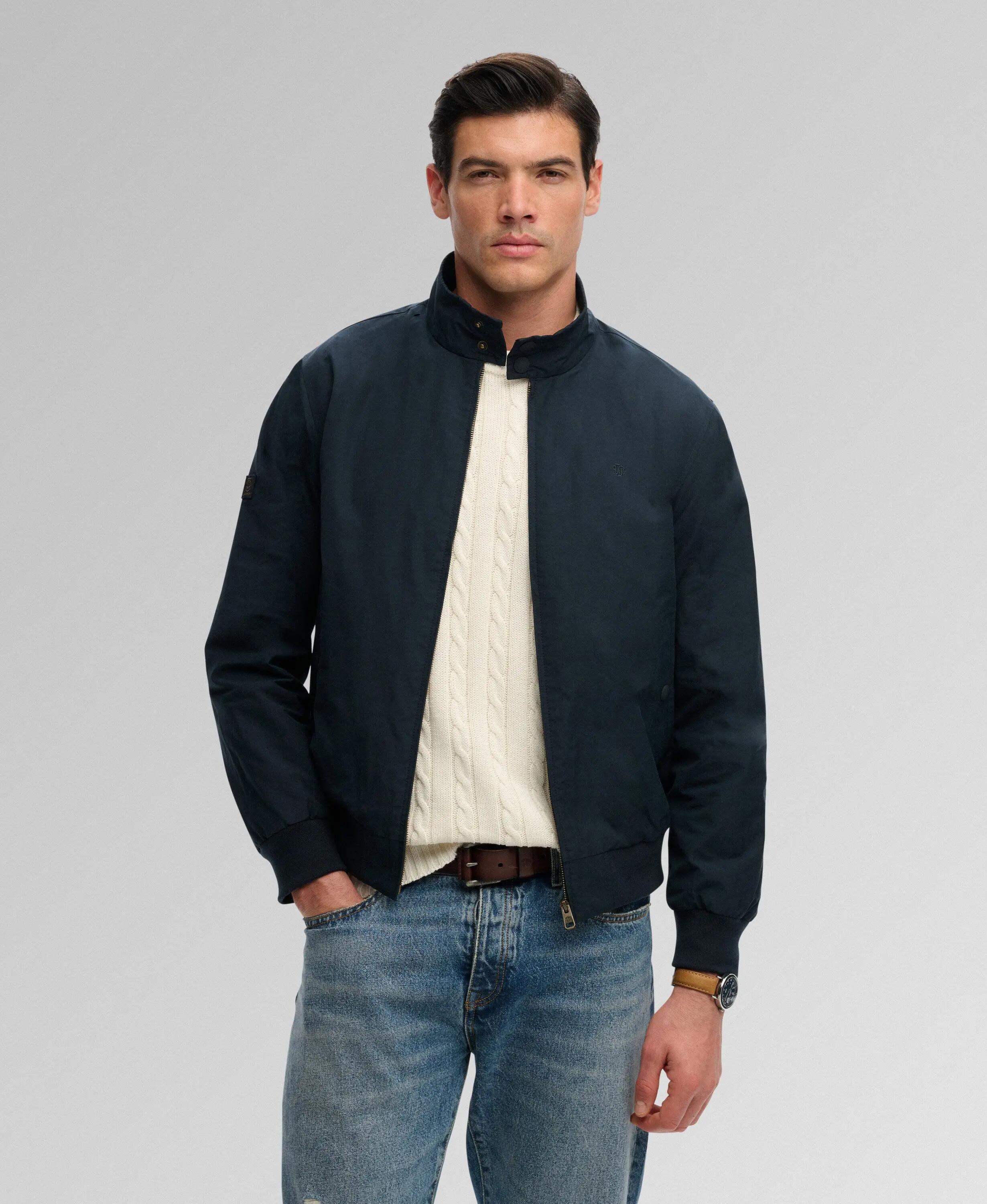 superdry Giacca Harrington Classica Taglio Relaxed – ECLIPSE NAVY 2/7