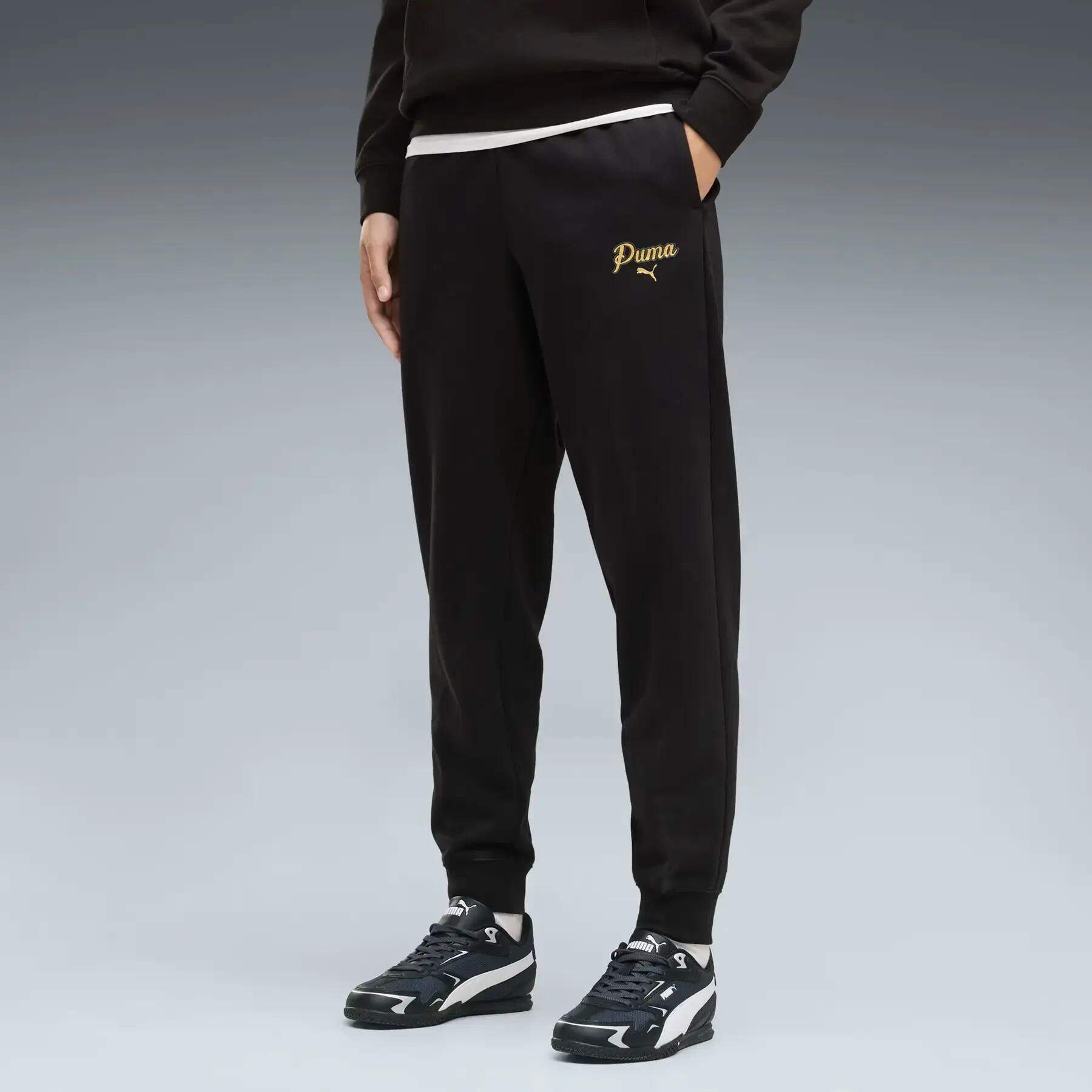 Pantalon de jogging fille Puma Script Graphic 5/5