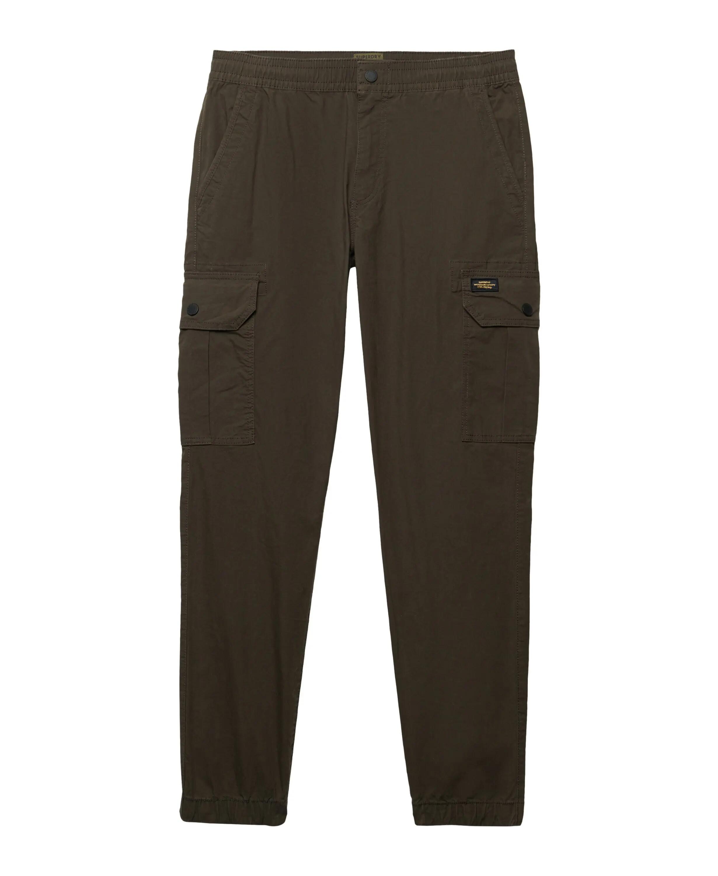 Pantalon Para Cargo Slim en coton stretch – Dark Grey Green 7/7