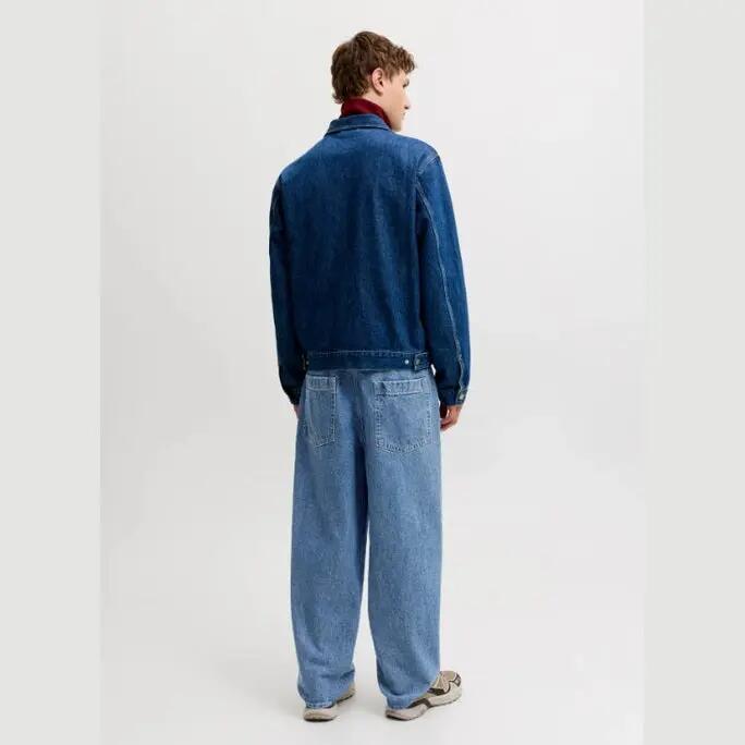 Pantaloni Jack & Jones Idan 644 Blue Denim 7/8