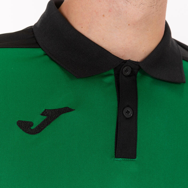 Polo manches courtes Homme Joma Championship v vert noir