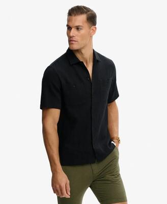 Superdry textuur korte mouwen overhemd – loose fit