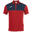 Polo manches courtes Homme Joma Winner rouge bleu marine