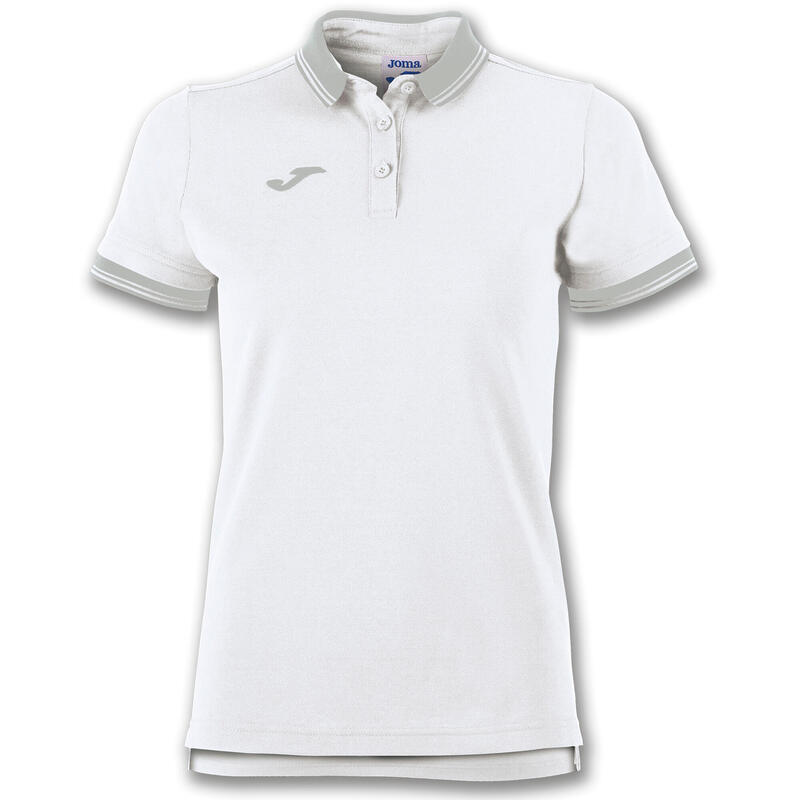 Polo manches courtes Femme Joma Bali ii blanc