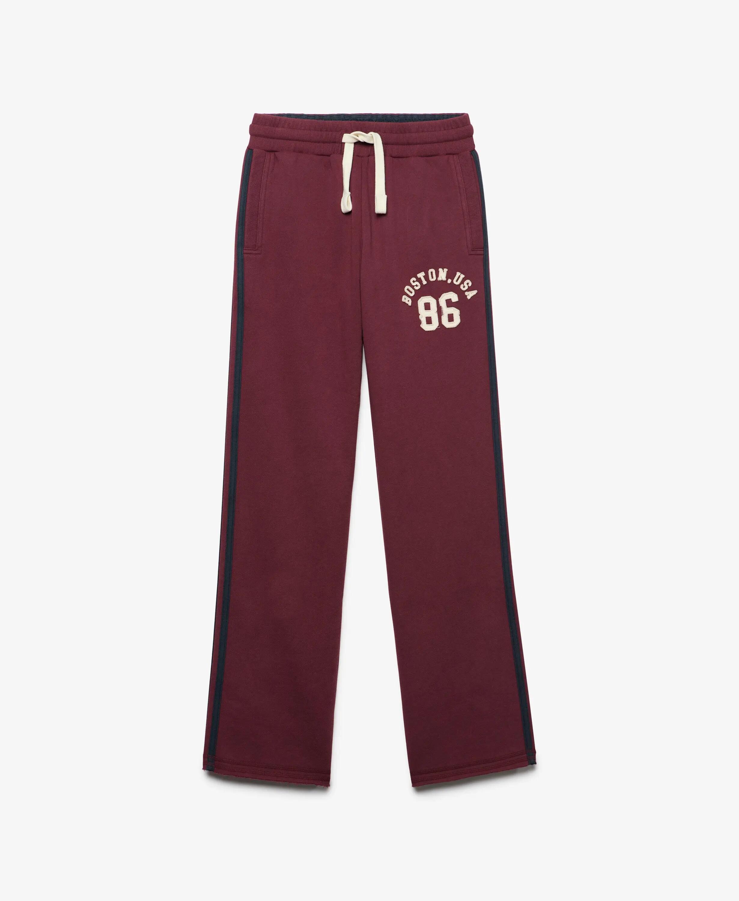 superdry Pantalon Jogging Hockey Coupe Large – Port Red 7/7