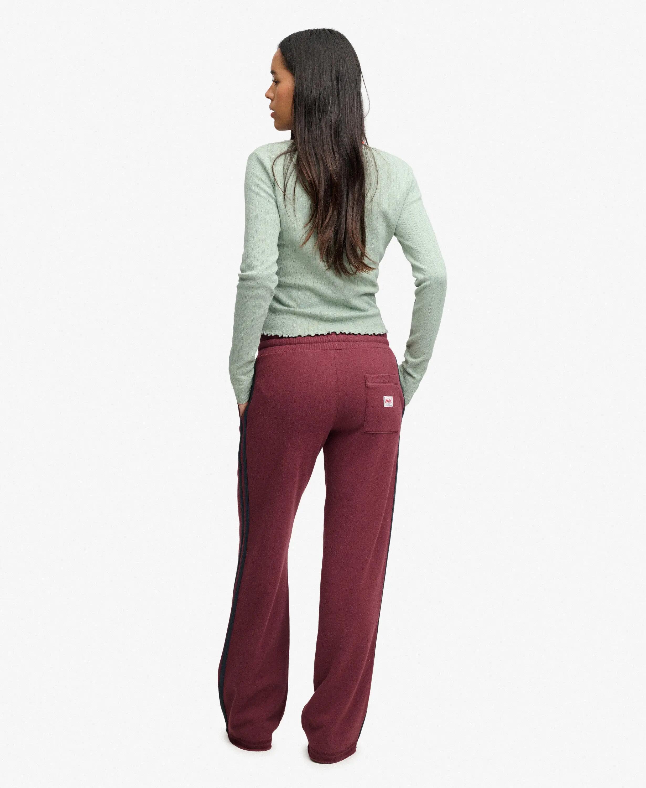superdry Pantalon Jogging Hockey Coupe Large – Port Red 5/7