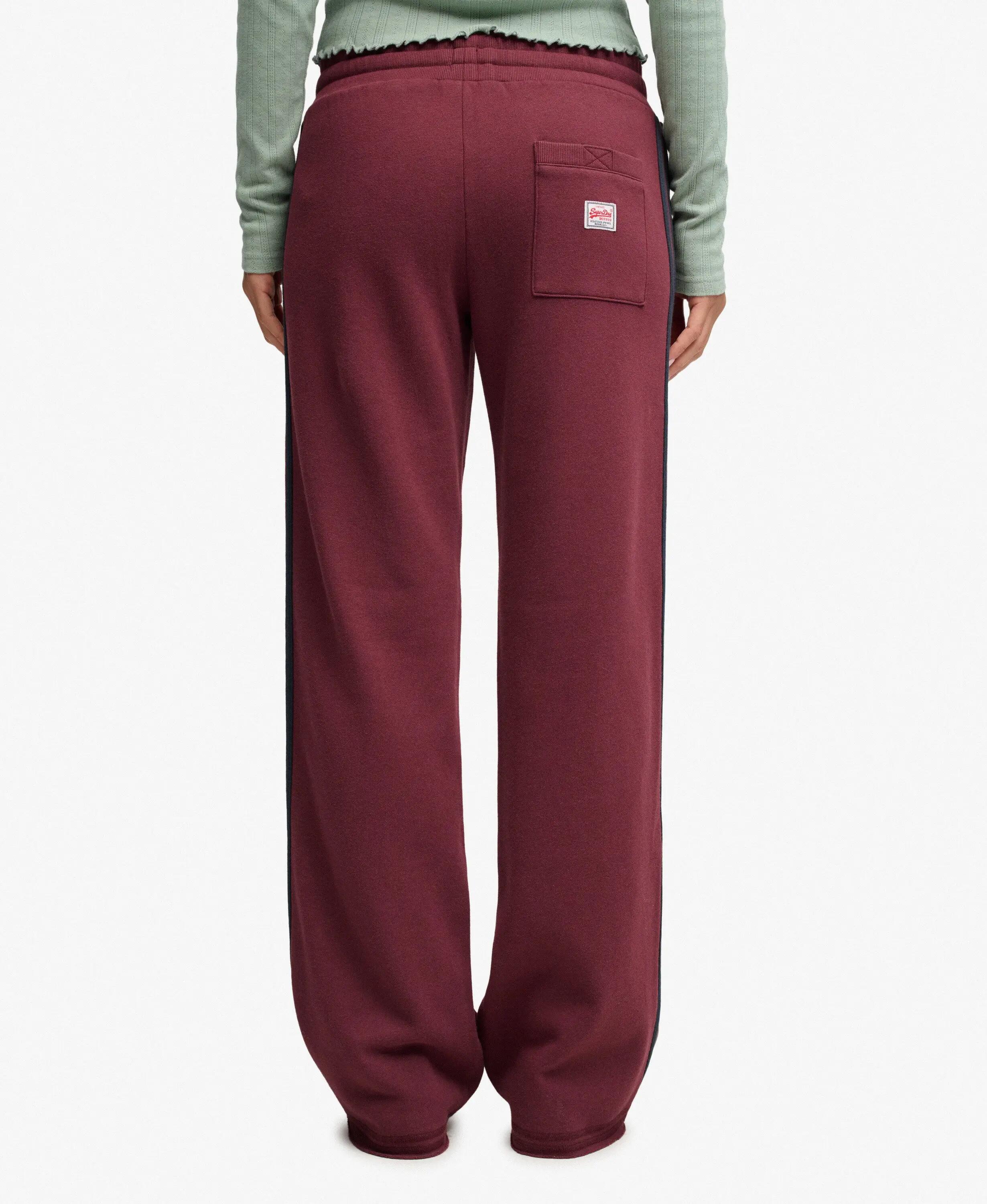 superdry Pantalon Jogging Hockey Coupe Large – Port Red 4/7