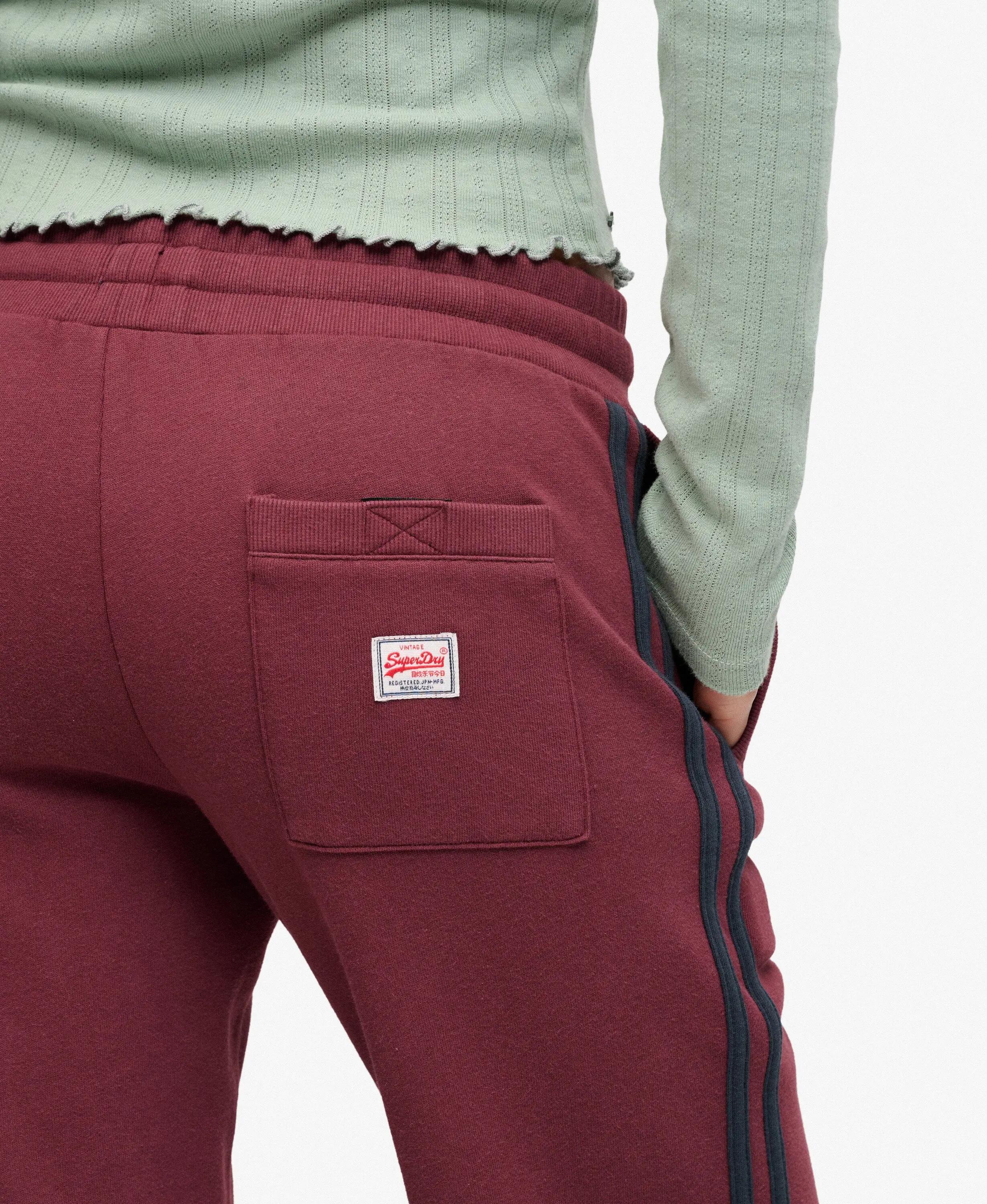superdry Pantalon Jogging Hockey Coupe Large – Port Red 2/7