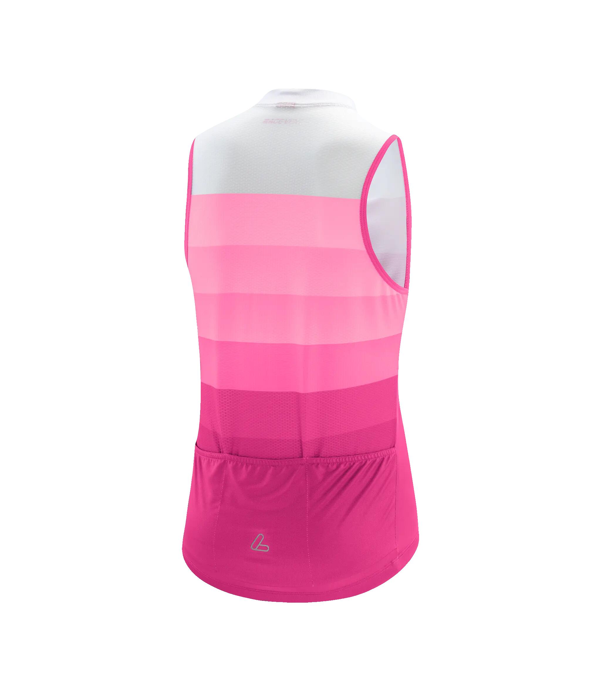 W BIKE SLEEVLESS JERSEY HZ RAINBOW 2/2