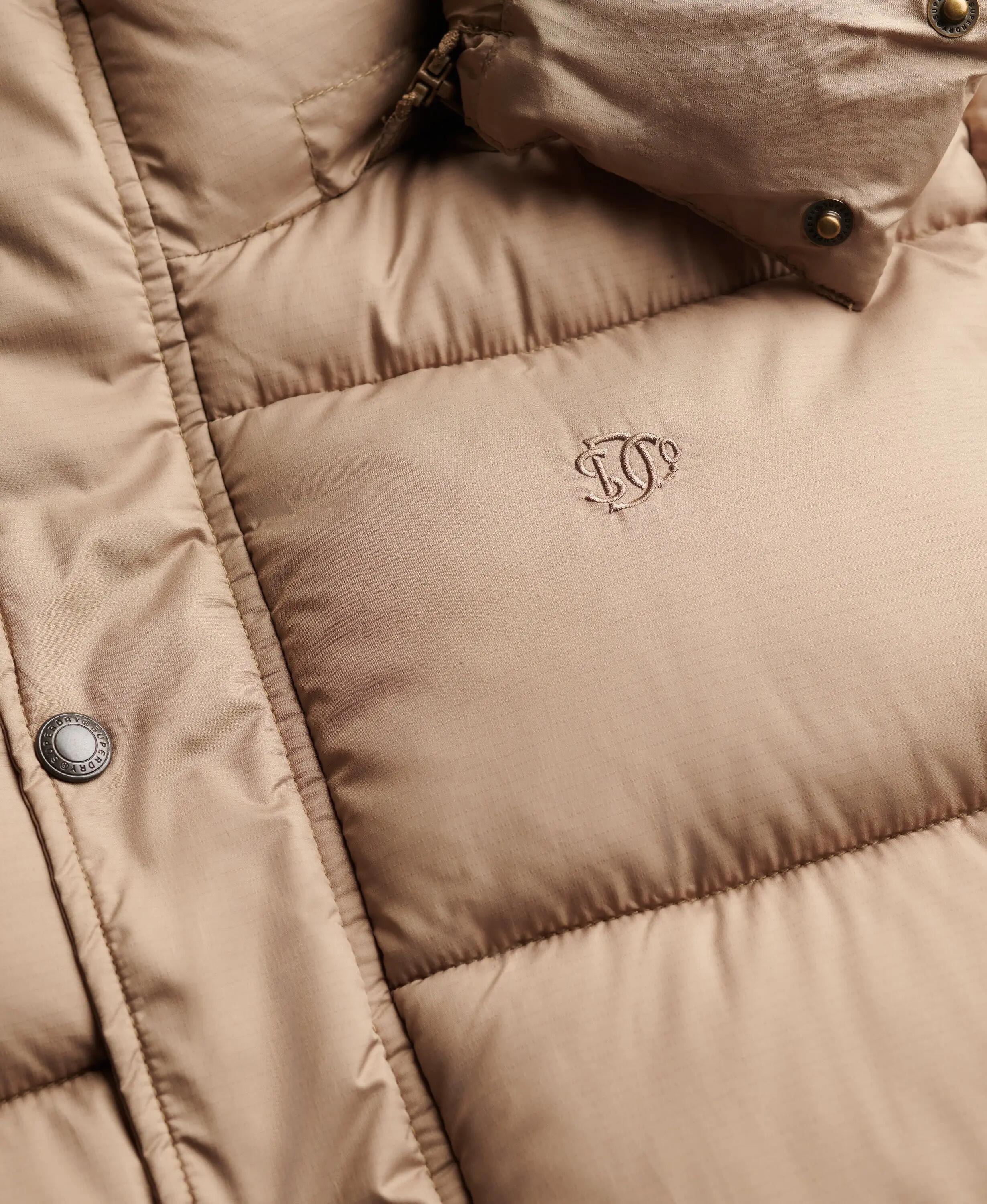 superdry Veste Premium Ripstop Puffer imperméable – Peak Sands Beige 7/7