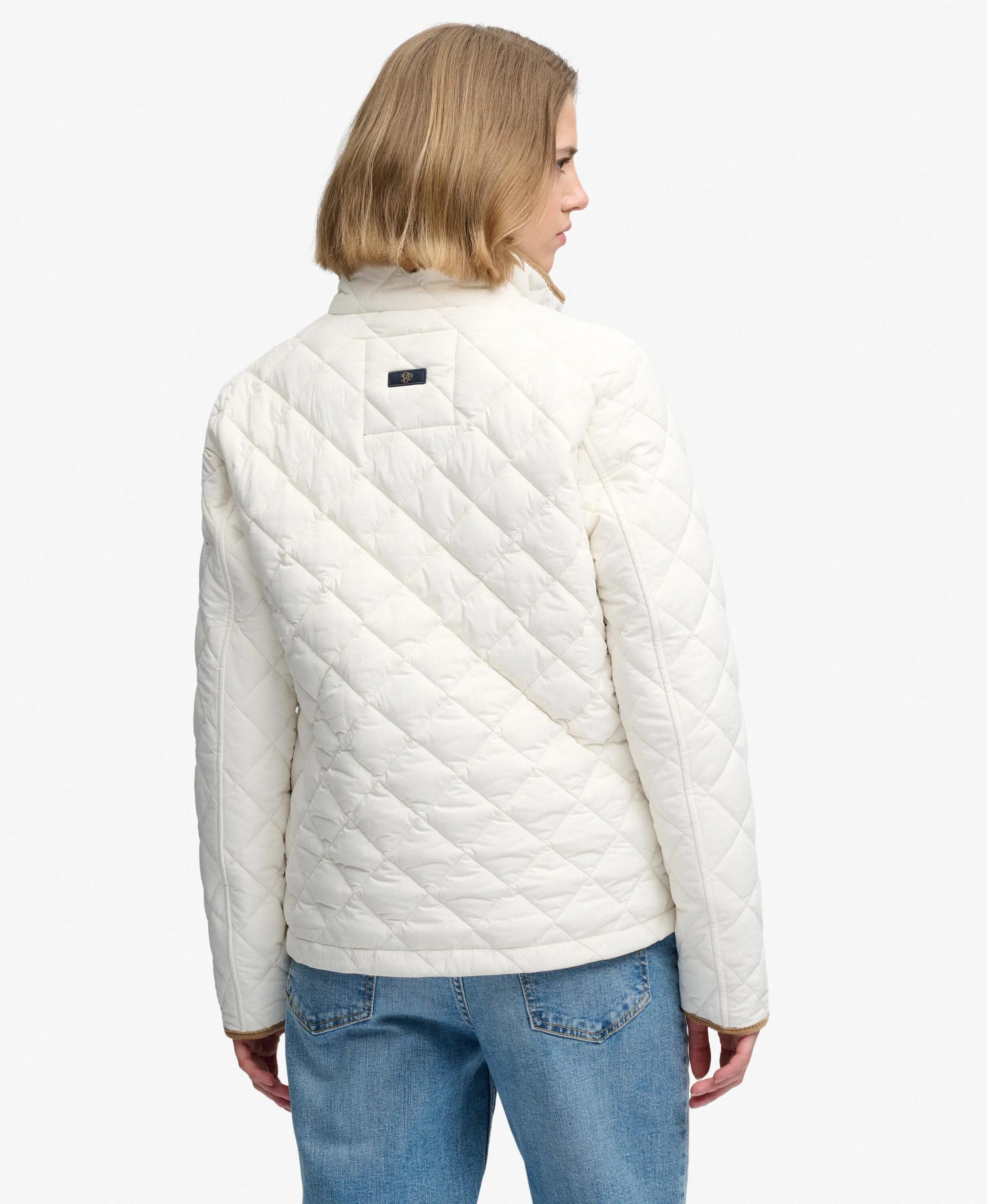 superdry Veste Estate Country Liner imperméable coupe boxy – OFF WHITE 6/7