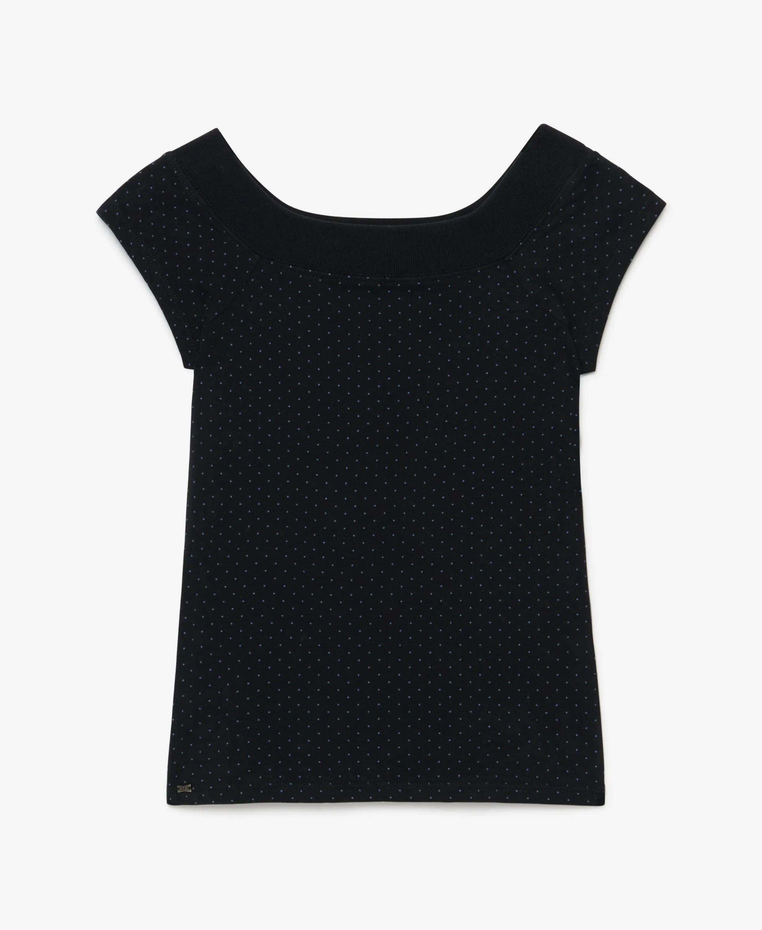 superdry Top donna scollatura off-shoulder con motivo in cotone biologico – 7/7
