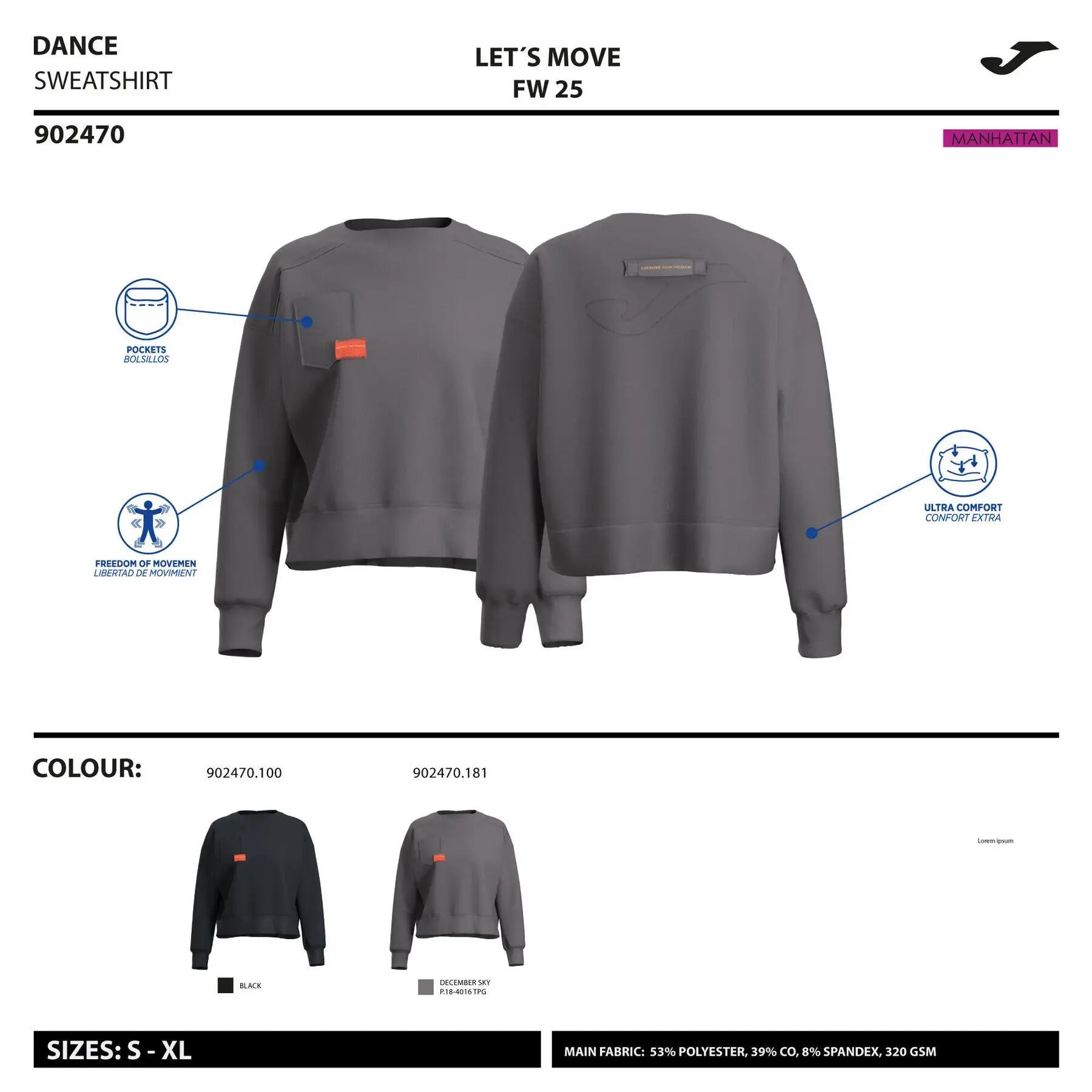 Bluza damska Joma Step 2/5