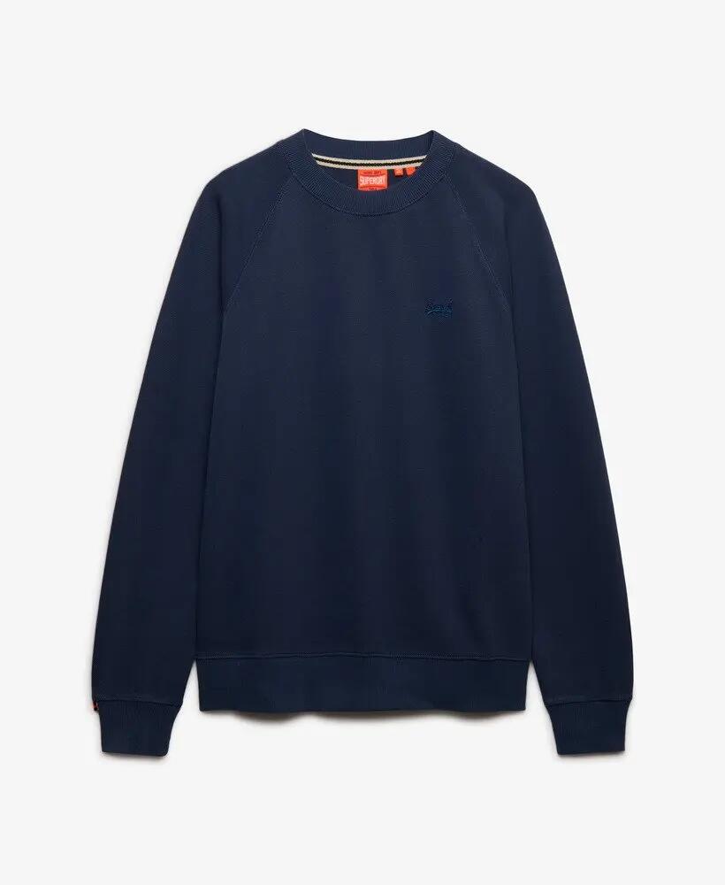 superdry Sweatshirt Raglan Essential Logo Loose Fit – CLASSIC NAVY 6/6