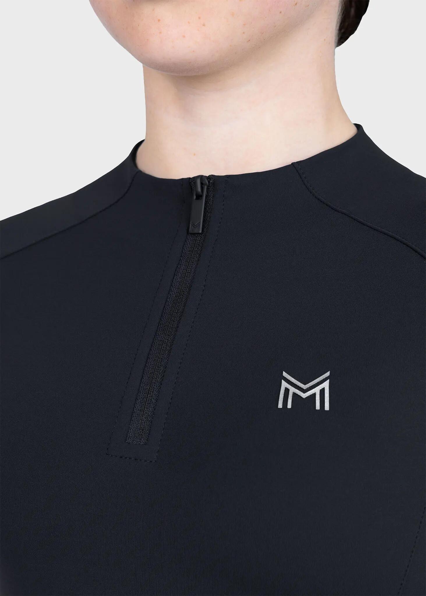 Camiseta Base Manga Corta Niños Equitación Maximilian Nora Negro 5/7