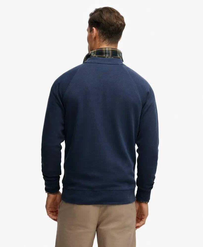 superdry Sweatshirt Raglan Essential Logo Loose Fit – CLASSIC NAVY 5/6
