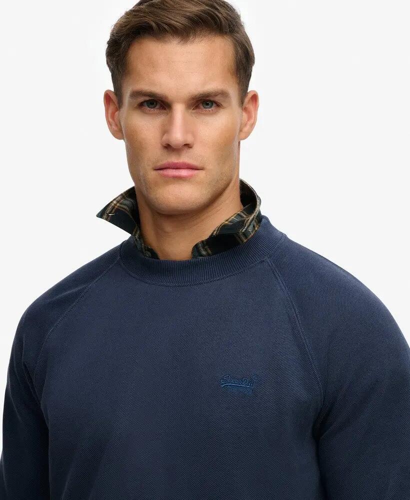 superdry Sweatshirt Raglan Essential Logo Loose Fit – CLASSIC NAVY 4/6