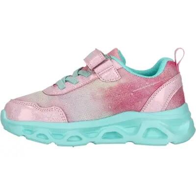 zigzag Kinder­schoen Tiki met lichtjes – 4116 Peony 5/7