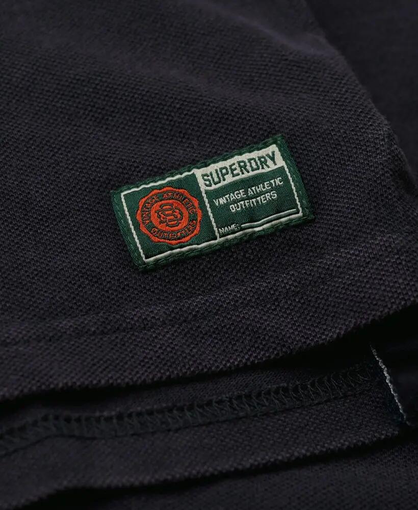 superdry Polo Vintage Athletic in 100% cotone piqué – ECLIPSE NAVY 6/7