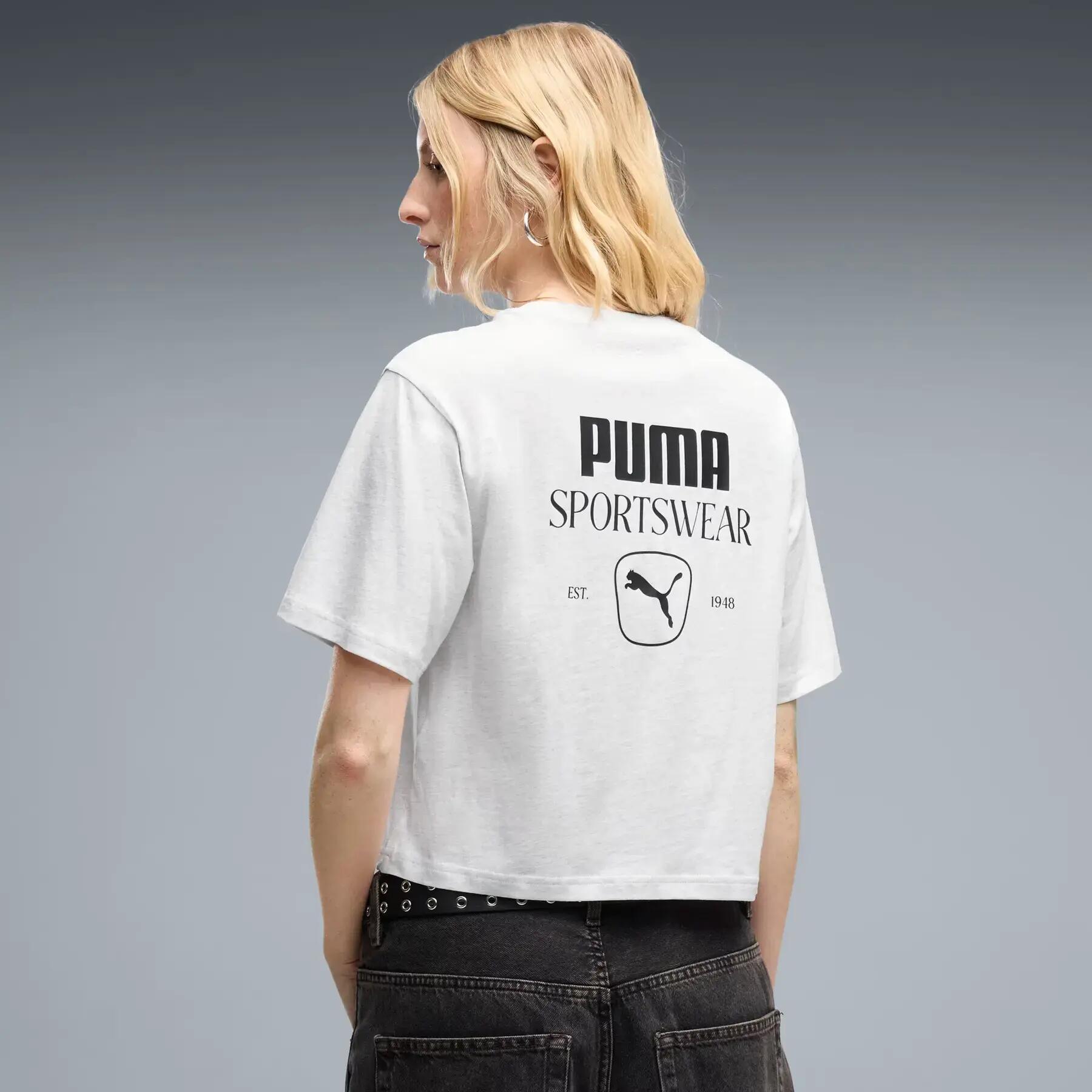 Camiseta estampada en la espalda mujer Puma Graphic 4/5
