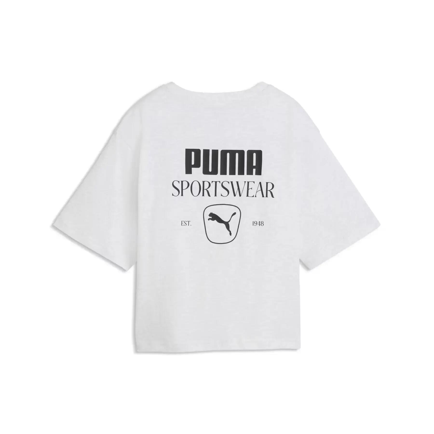 Camiseta estampada en la espalda mujer Puma Graphic 2/5