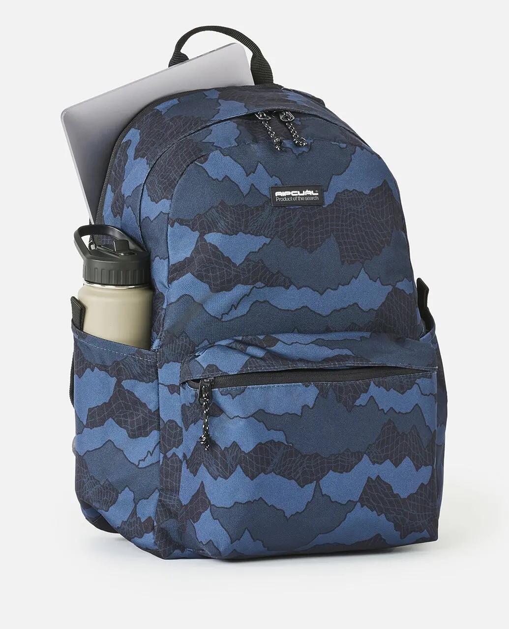 Sac à dos Homme Crusher 30L Camo Check - Noir/Bleu marine 4/5
