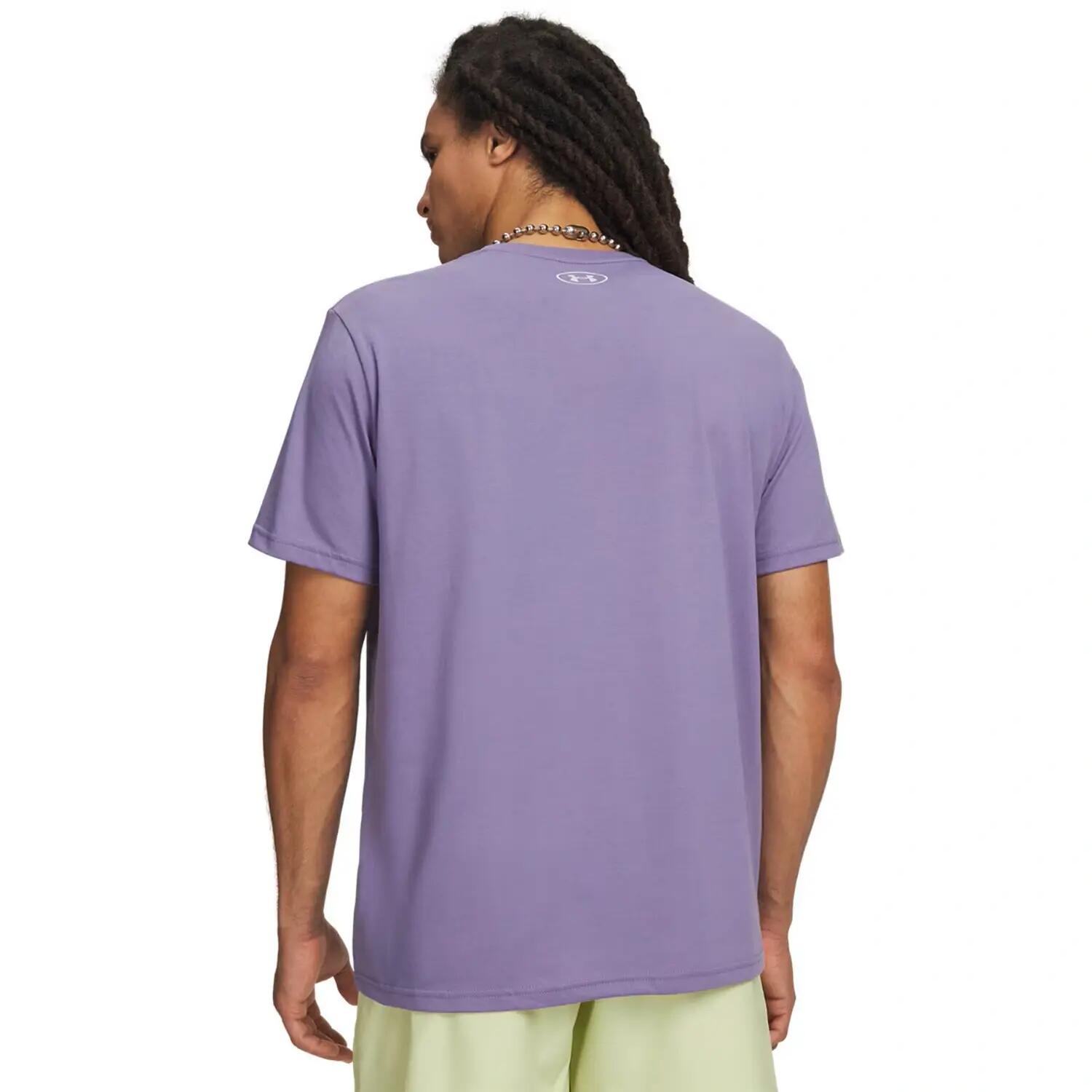 T-shirt da uomo con collage di logo Under Armour 2/3