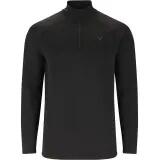 virtus Josen M Midlayer van polyester met stretch – 1001 Black 4/4