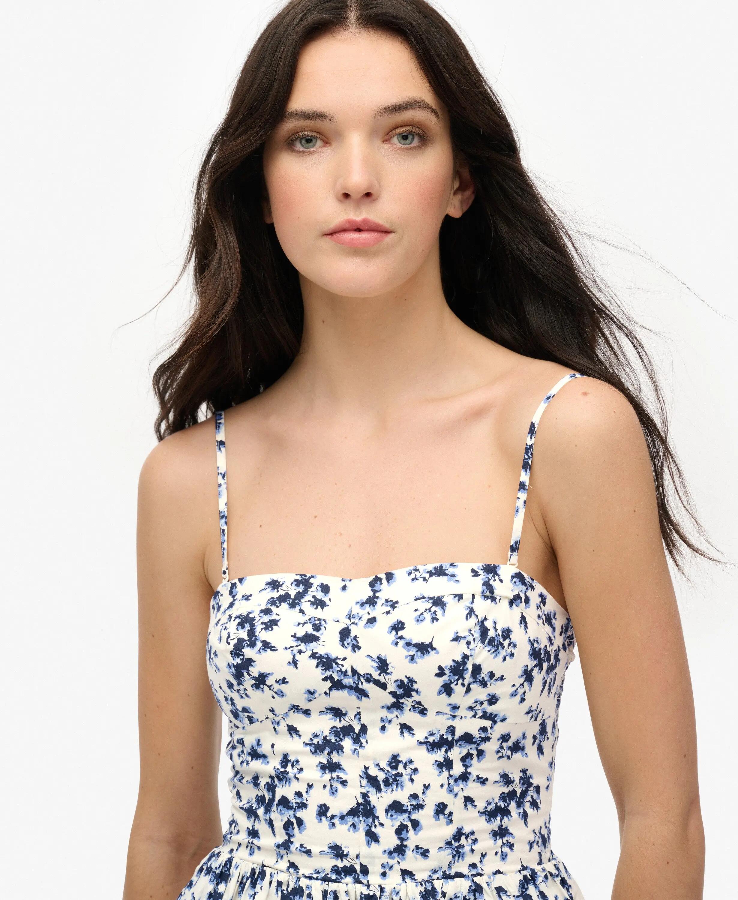 Kurzes Korsett-Kleid für Damen Superdry Cami 5/7