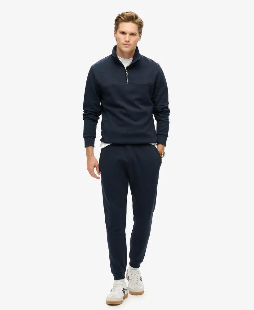 superdry Tech Loose Half Zip sweatshirt masculino em poliéster e algodão – DEEP 2/6