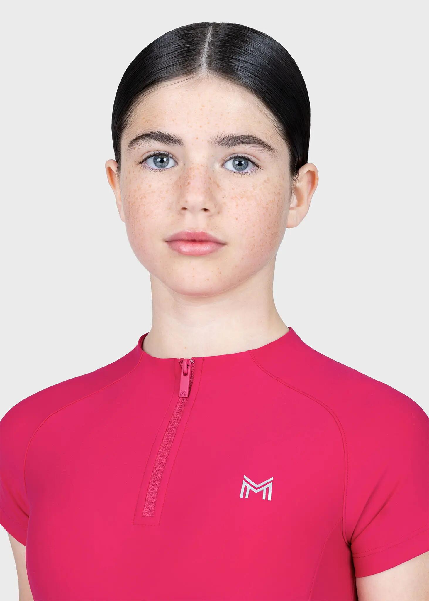 Camiseta Base Manga Corta Niños Equitación Maximilian Nora Granadina 6/7