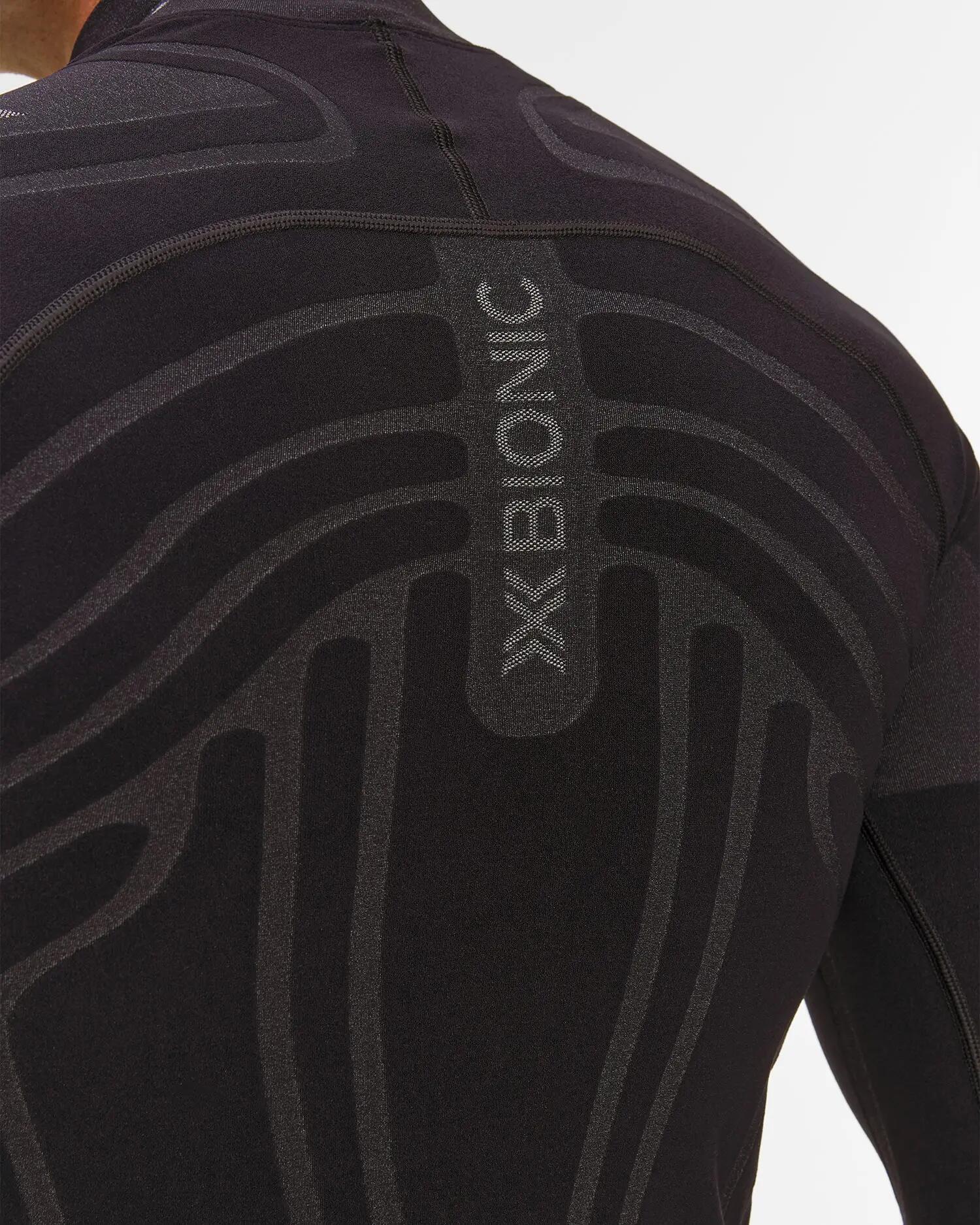 Koszulka męska X-Bionic HEATLOOP SHIRT LS MEN X BLACK B120 3/5