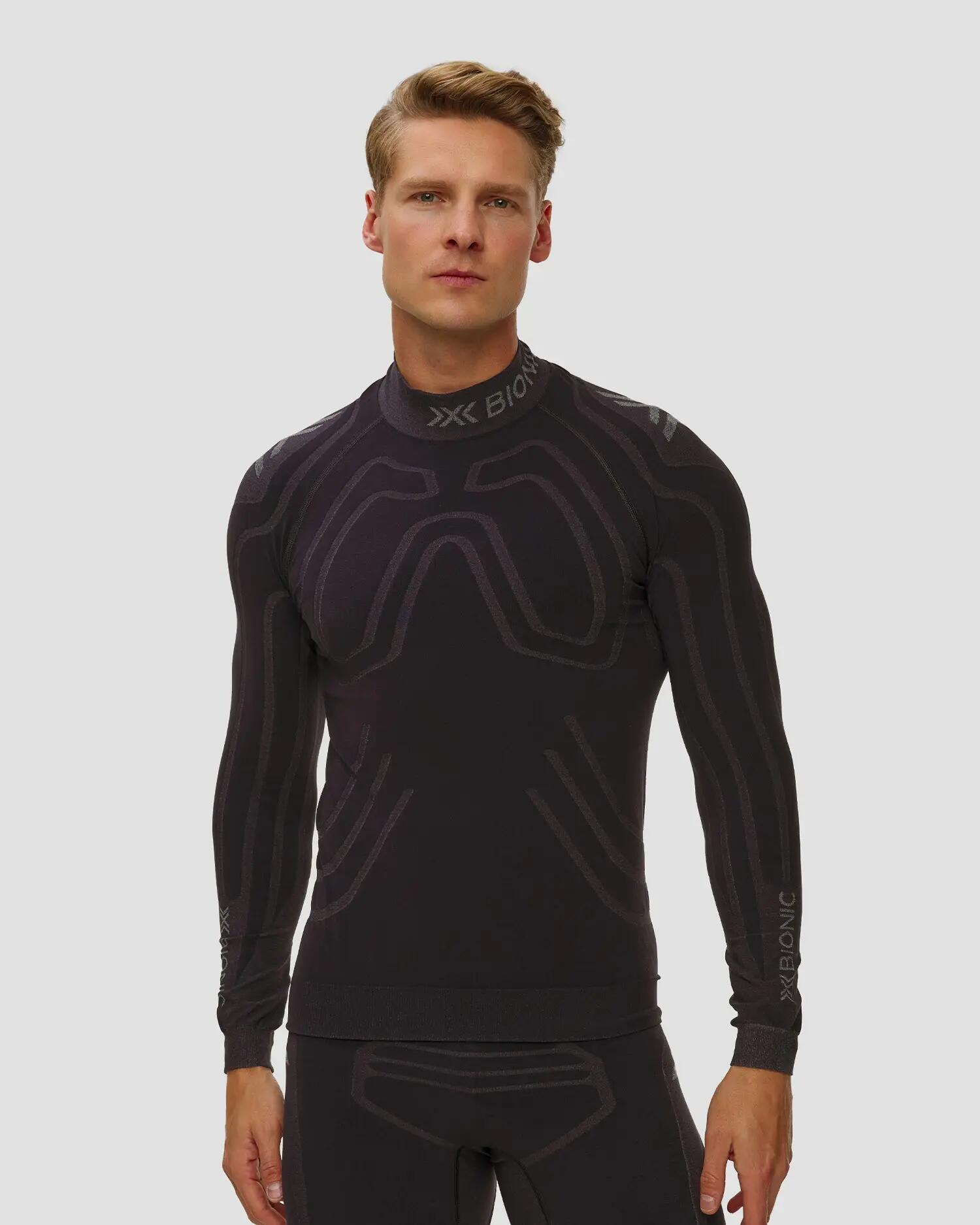 Koszulka męska X-Bionic HEATLOOP SHIRT LS MEN X BLACK B120