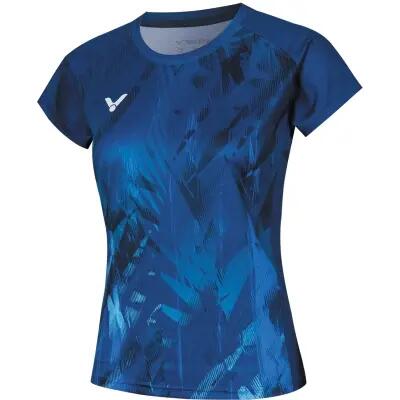 T-56000td w t-shirt 100% polyester – 2998b navy (b)