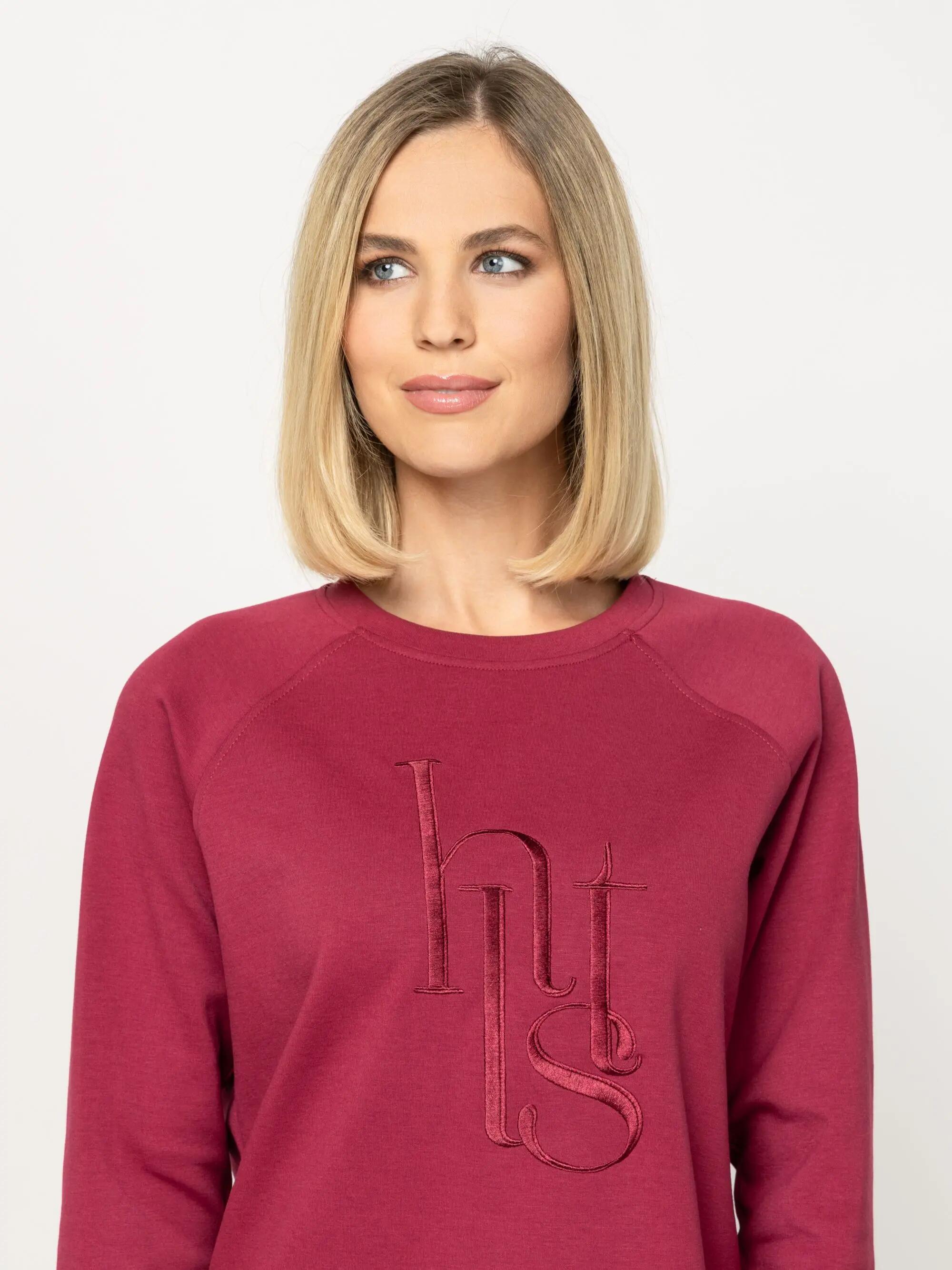 Dámská mikina s kulatým výstřihem DAFODAW26 2/4