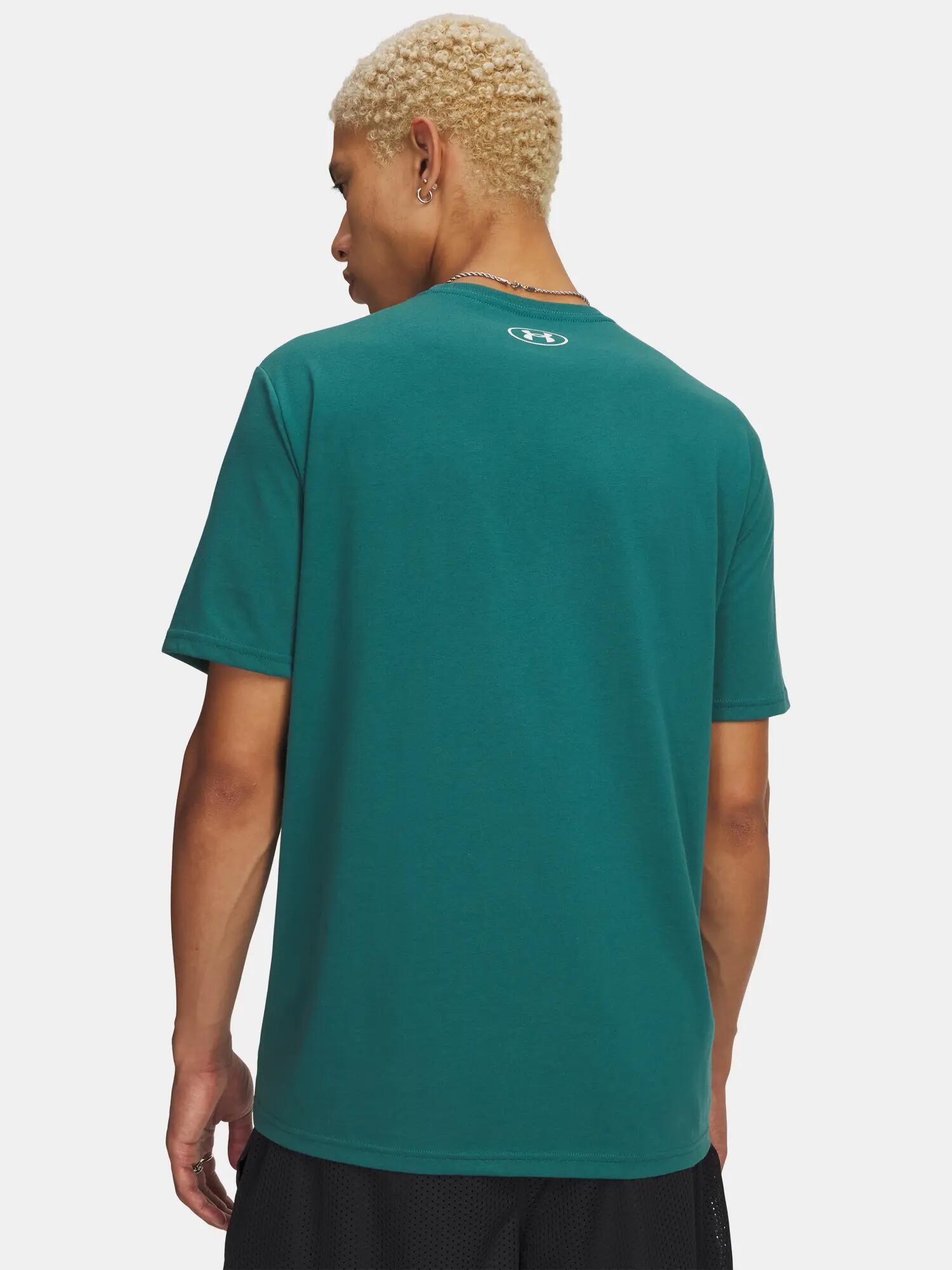 T-shirt da uomo con collage di logo Under Armour 2/3