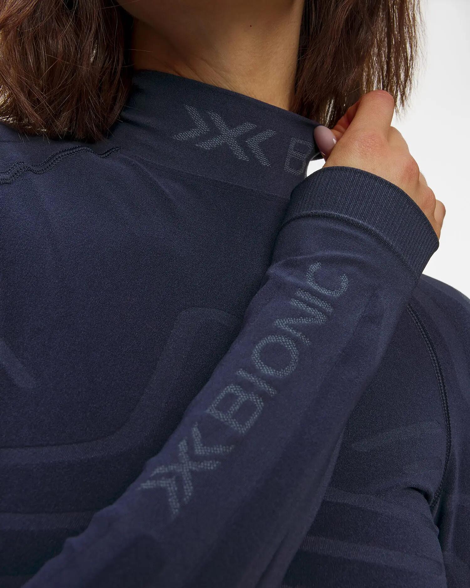 Koszulka damska X-Bionic HEATLOOP SHIRT LS WMN MARINE A095 4/5