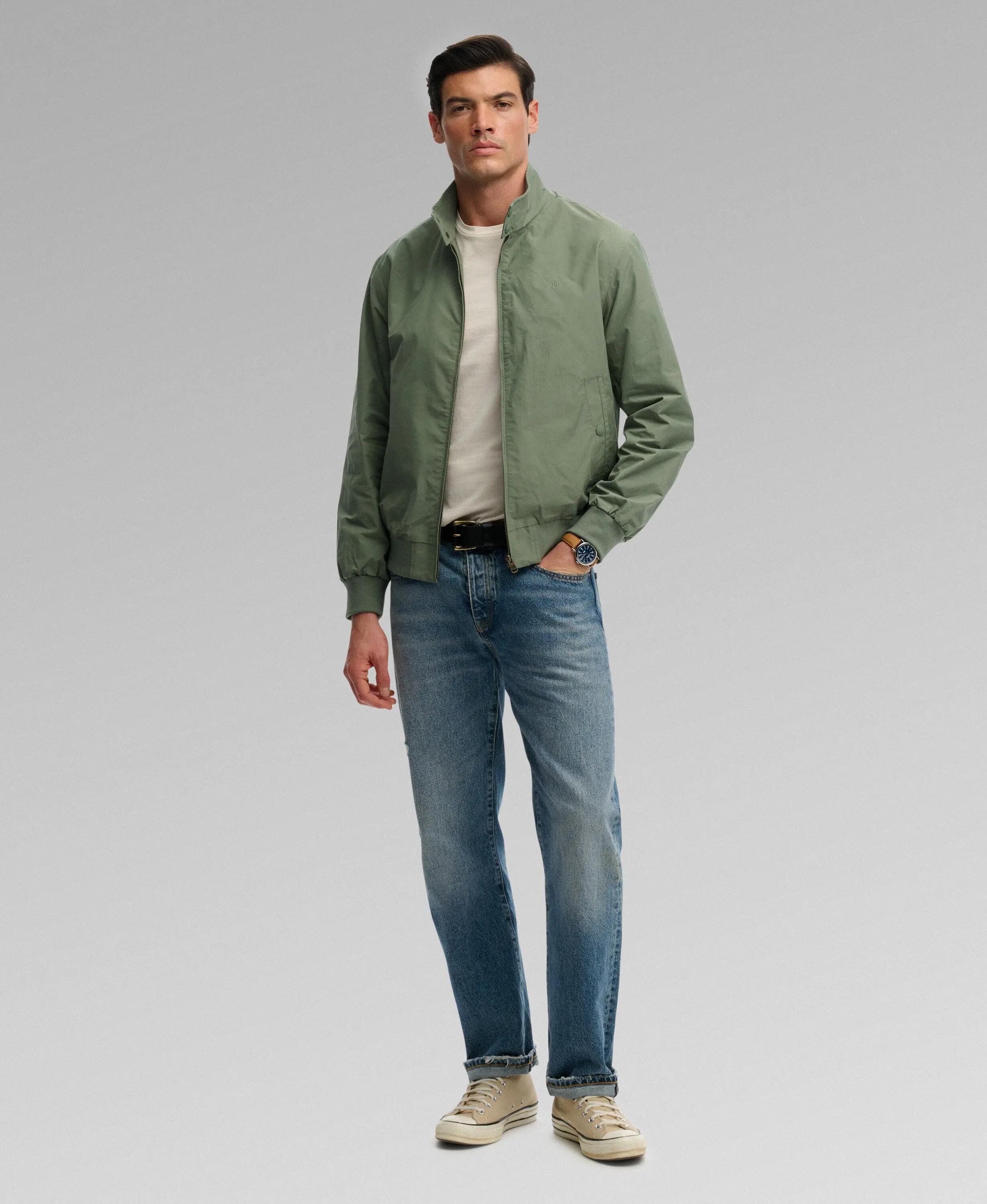 superdry Giacca Harrington Classica vestibilità relaxed – Lily Pad Green 3/7