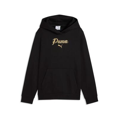 Girl hoodie puma script graphic