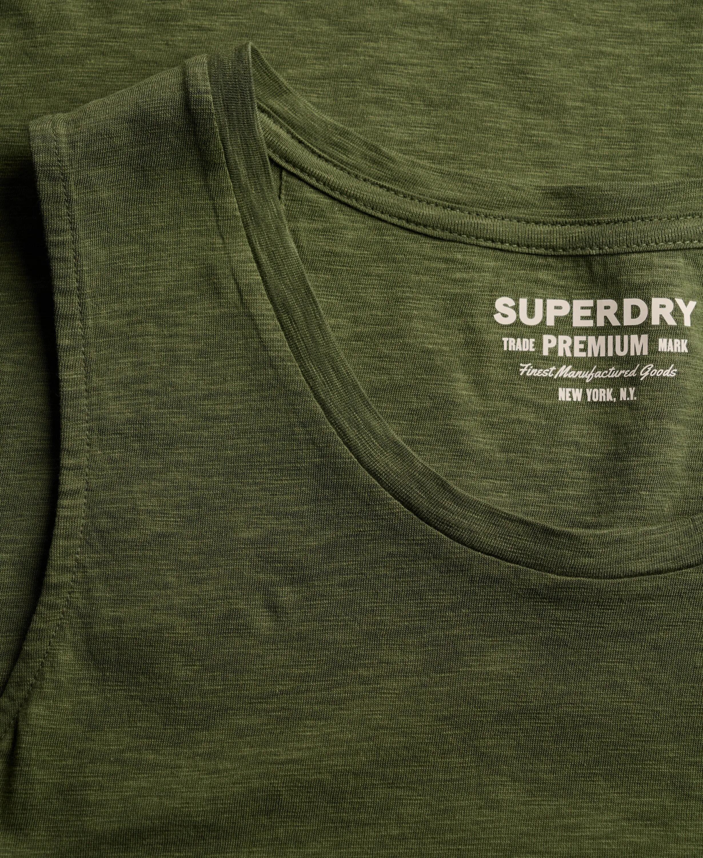 superdry Top sem mangas Decote redondo Corte relaxed – Four Leaf Clover 6/6