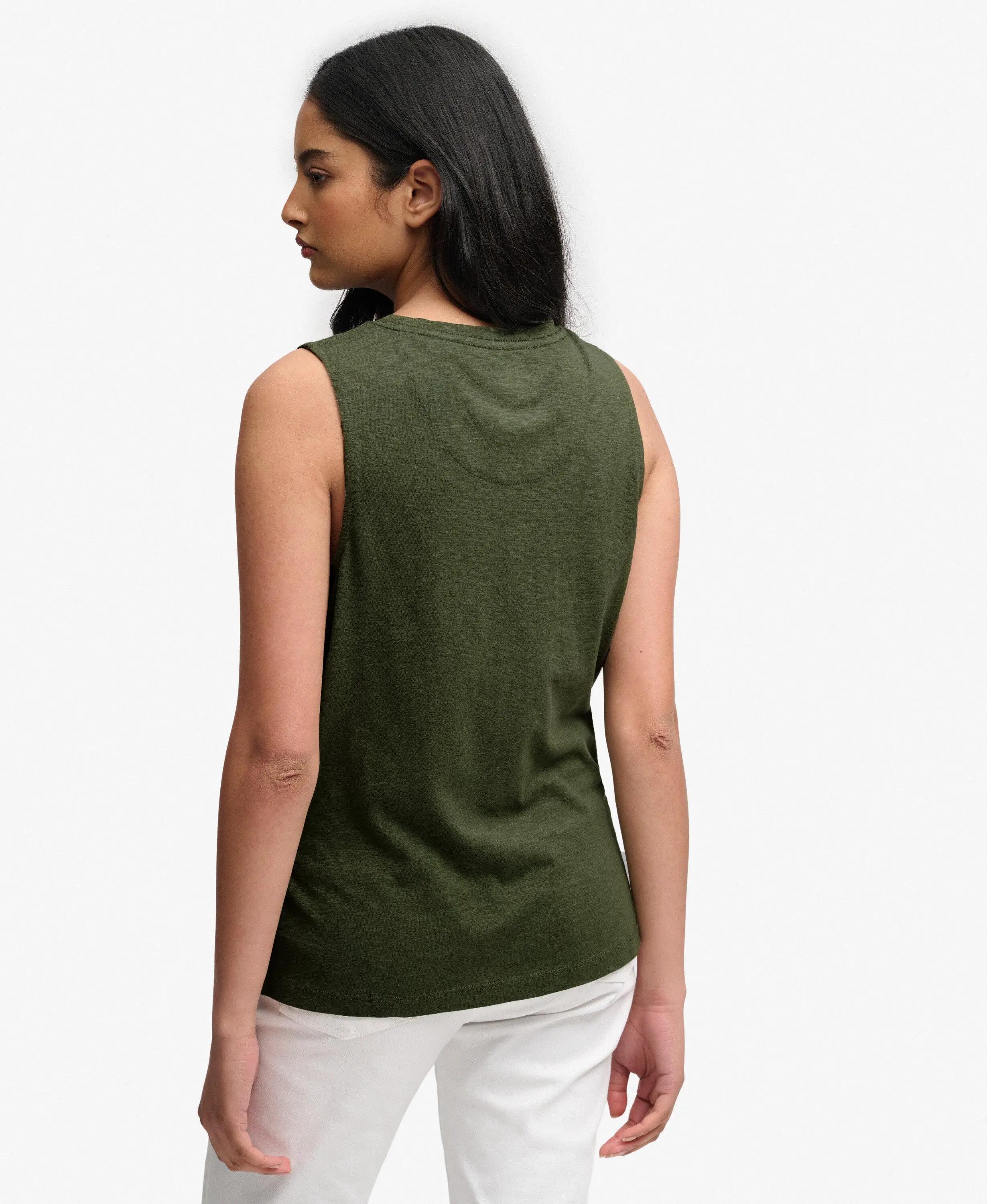 superdry Top sem mangas Decote redondo Corte relaxed – Four Leaf Clover 5/6