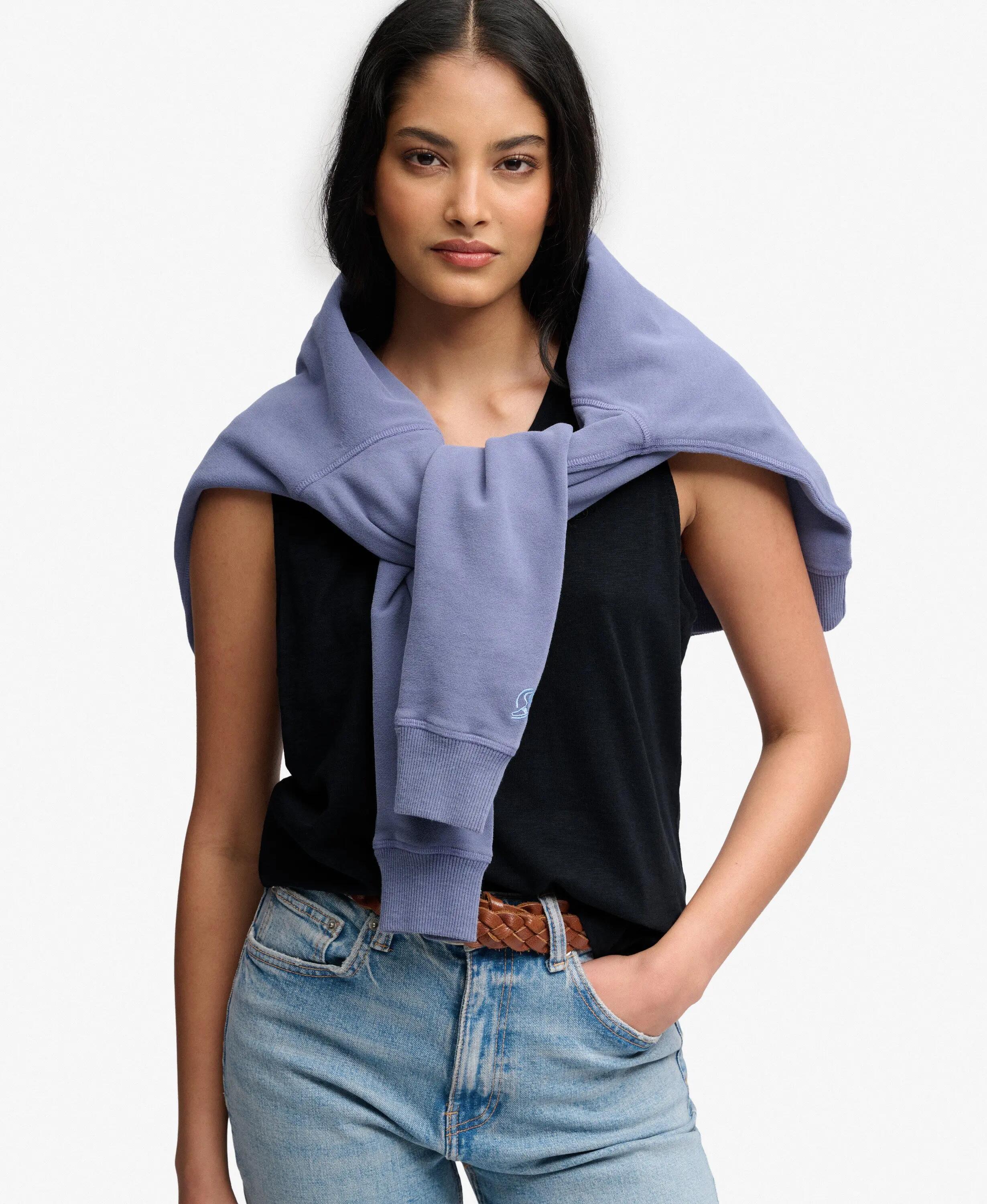 superdry Koszulka na ramiączkach Dekolt w kształcie litery U Luźny krój – 2/5