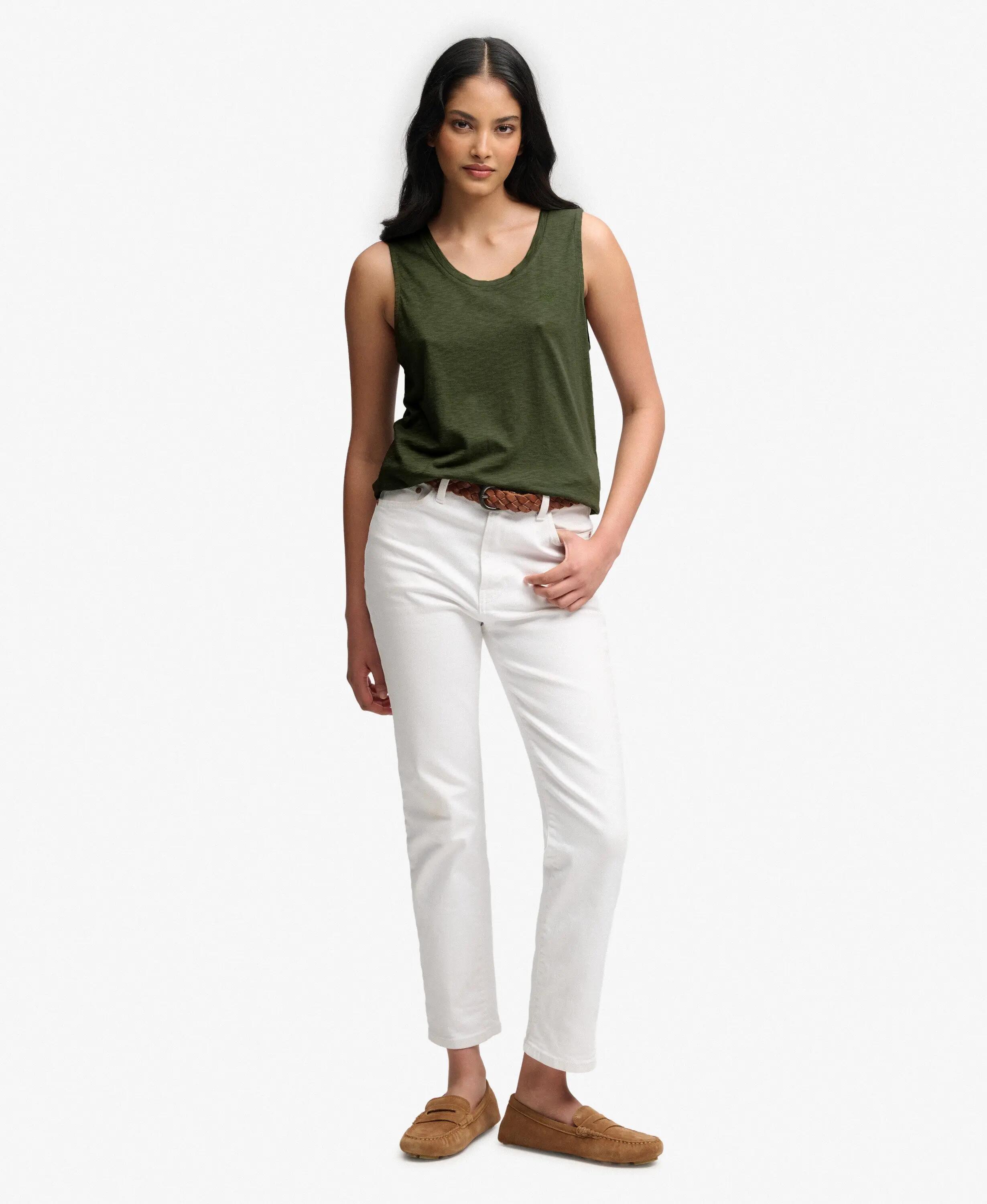 superdry Top sem mangas Decote redondo Corte relaxed – Four Leaf Clover 3/6