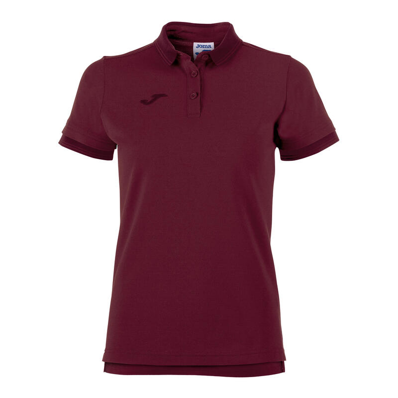 Polo manches courtes Femme Joma Bali ii bordeaux