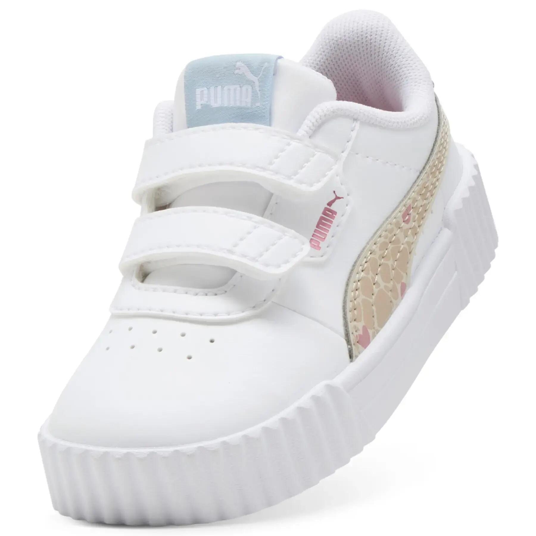 Boksy dla dziewczynek niemowląt Puma Carina 3.0 Winter Safari 4/6