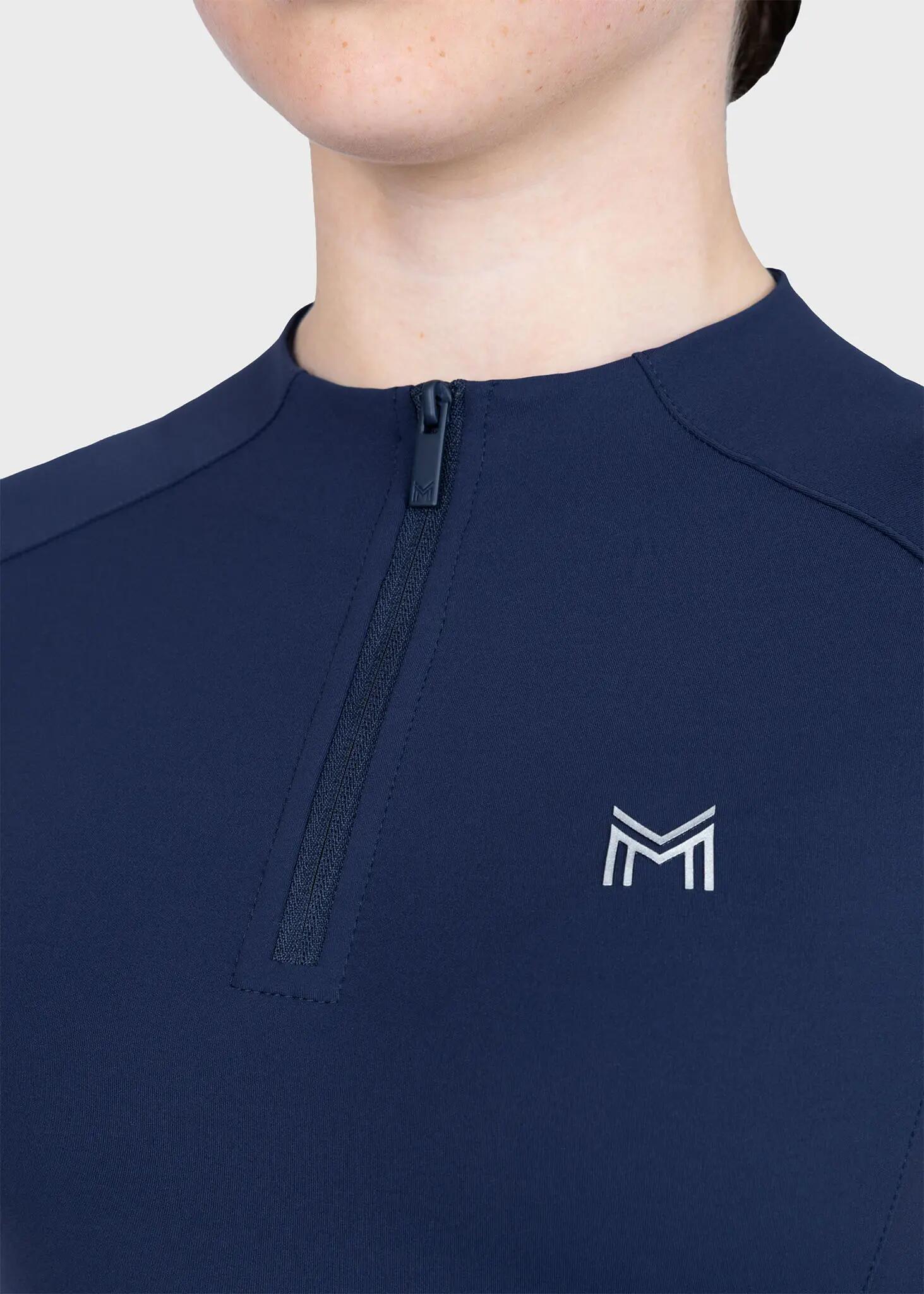 Camiseta Base Manga Corta Niños Equitación Maximilian Nora Marino 5/7