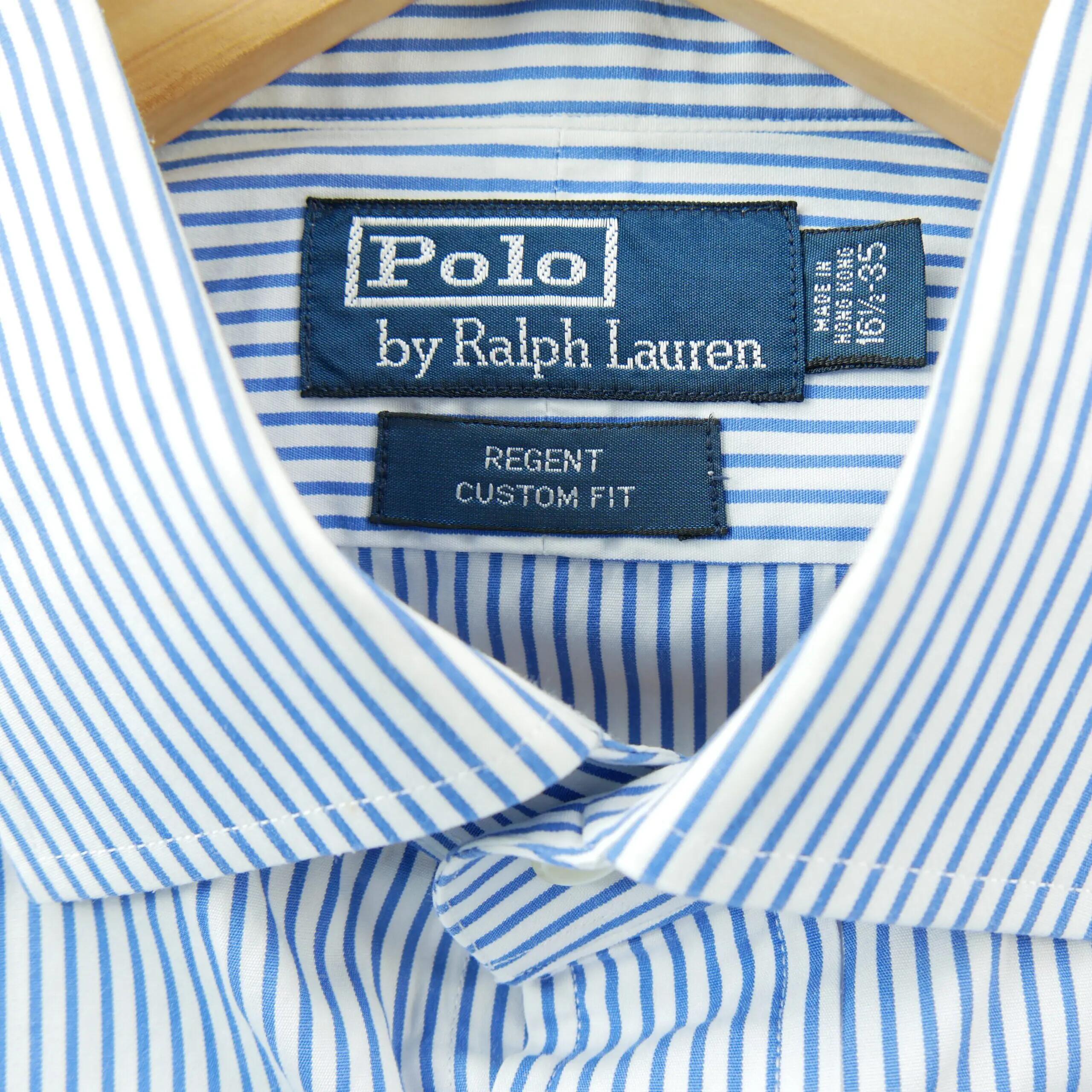 Segunda Vida - Camisa clásica Hombre Azul - Muy Bueno 6/6