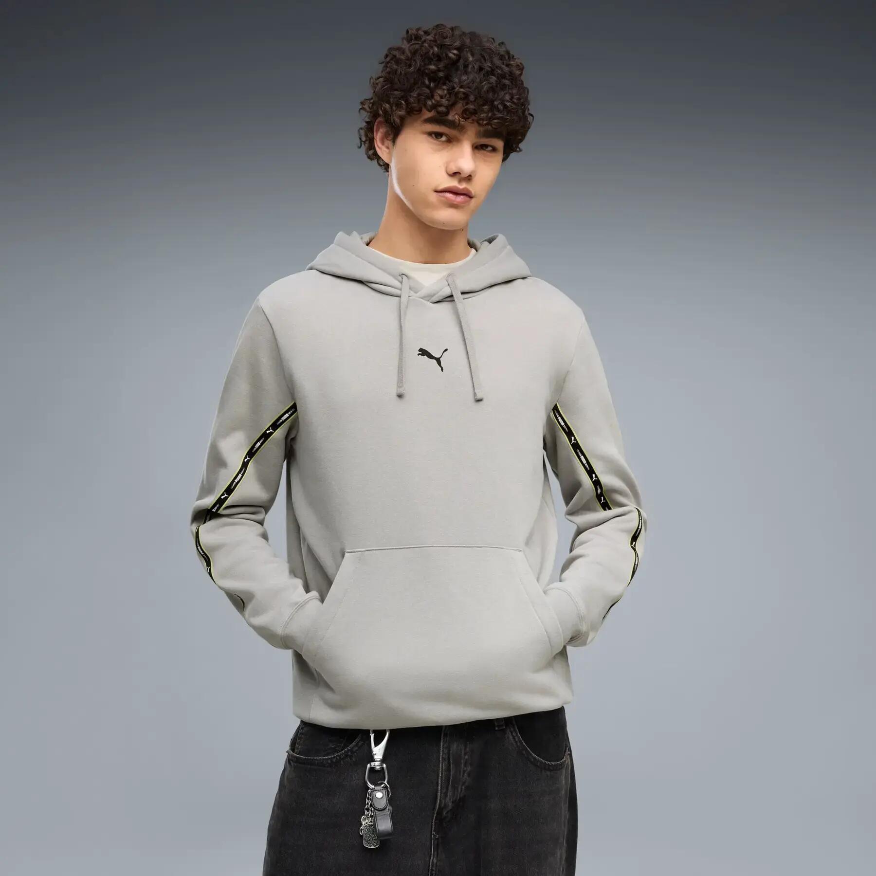 Felpa con cappuccio stampata Puma Cat Logo 3/5