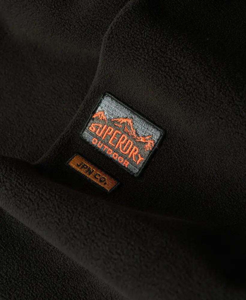 superdry Veste polaire Active Full Zip en polyester recyclé – Black 6/7