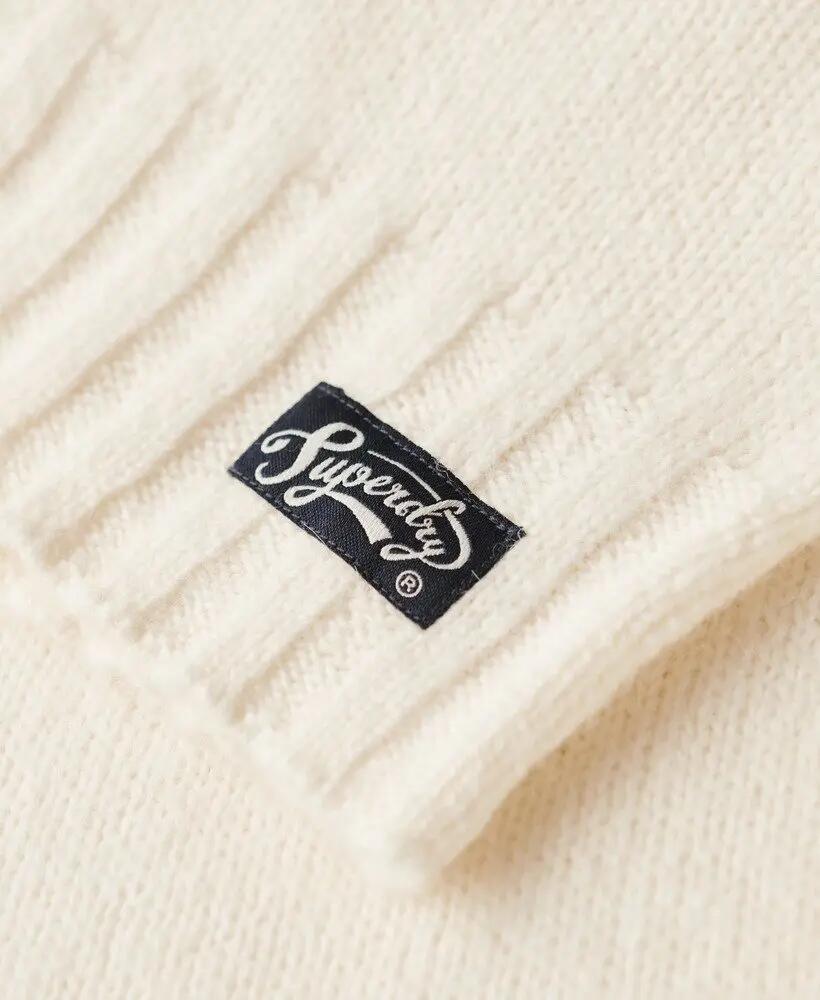 superdry Jersey Essential de cuello alto para mujer en mezcla de fibras – 6/7